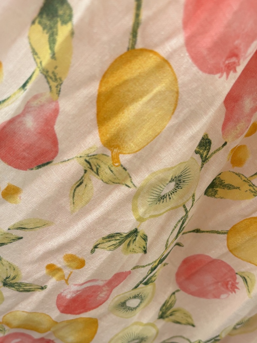 Anthropologie En Saison Ula Midi Dress in Fruits Multi print NWT - Picture 7 of 7